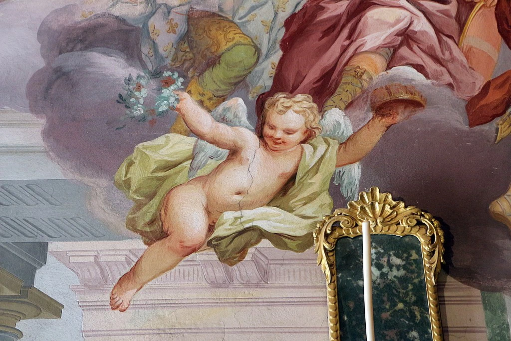 Cappella nuova (ex - camera da letto di cosimo III), Villa medicea della Petraia, Firenze 12